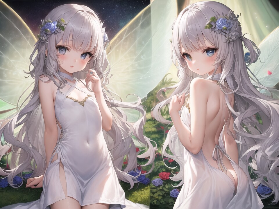 純白の妖精
