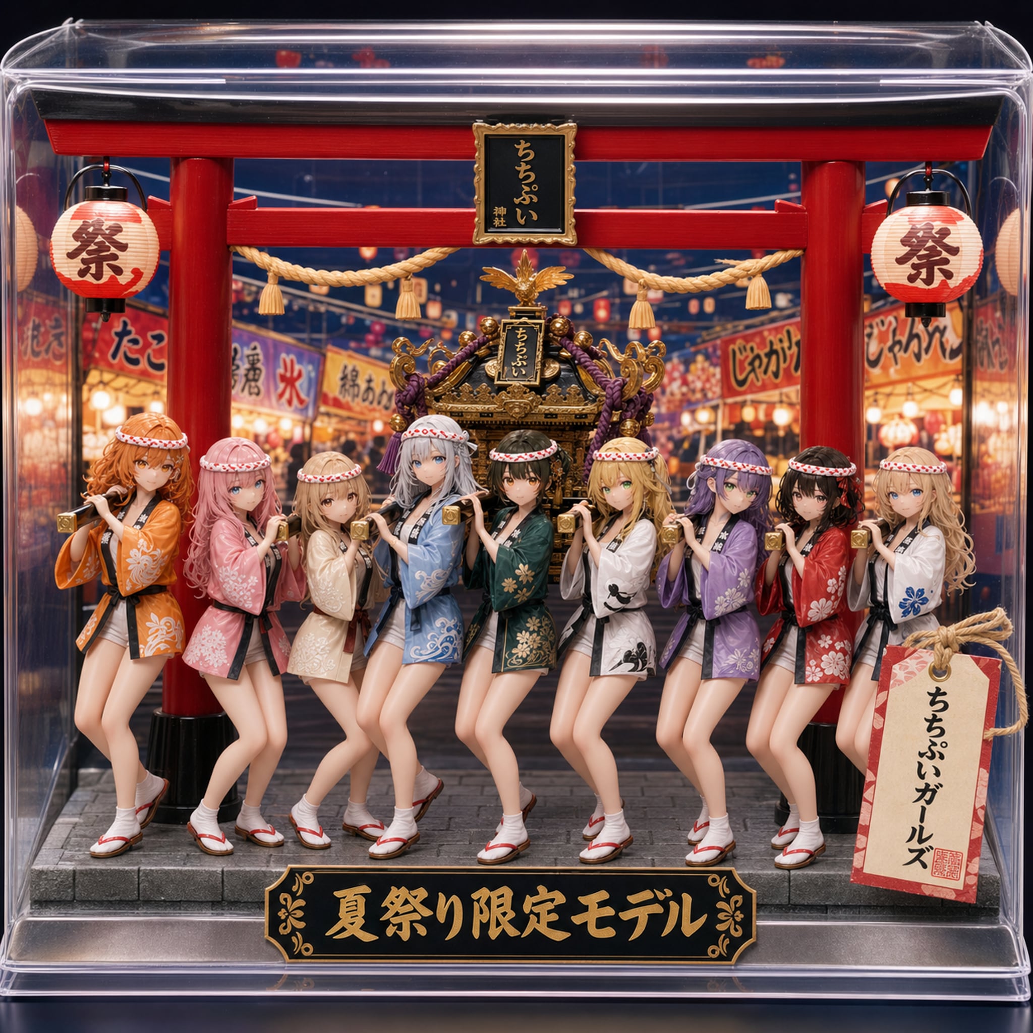 ちちぷいガールズ　夏祭りVer.