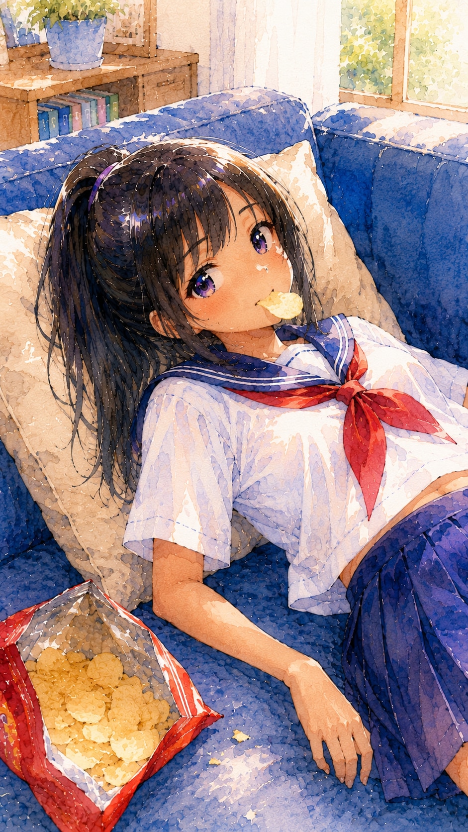 ポテチ食べる？