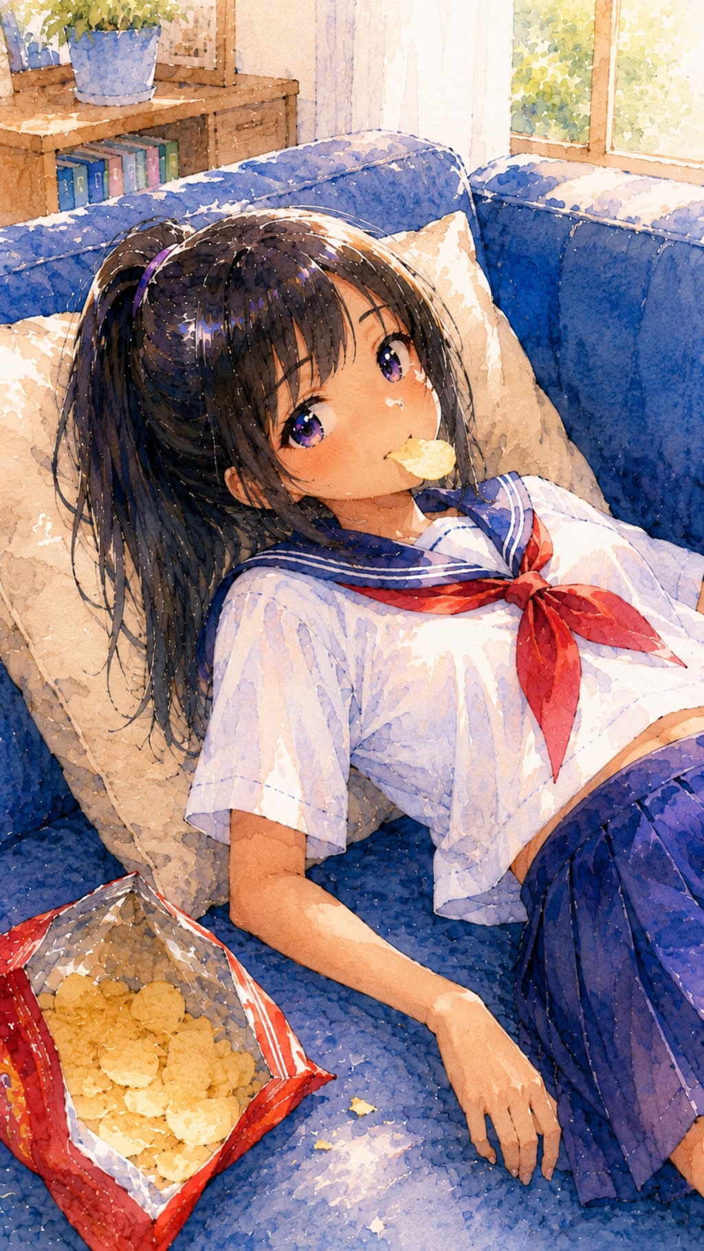 ポテチ食べる？