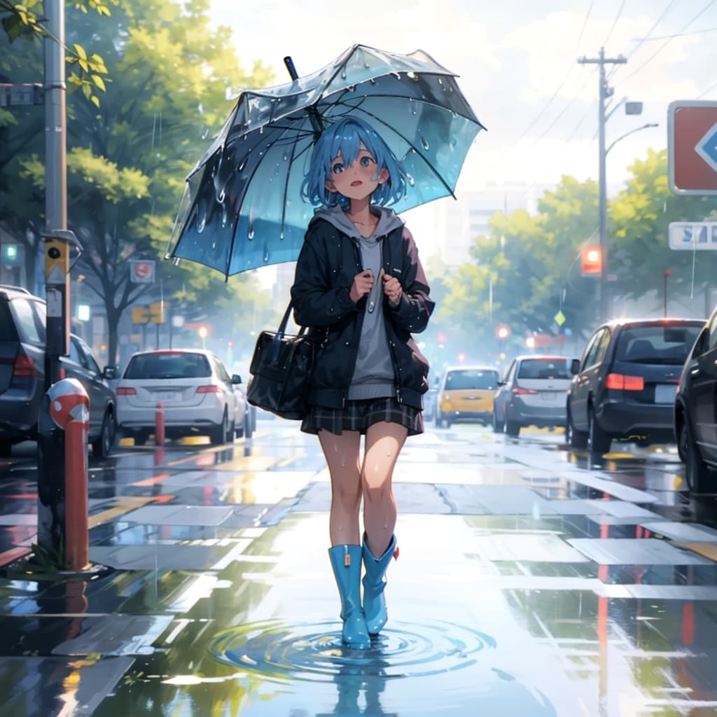 雨の日