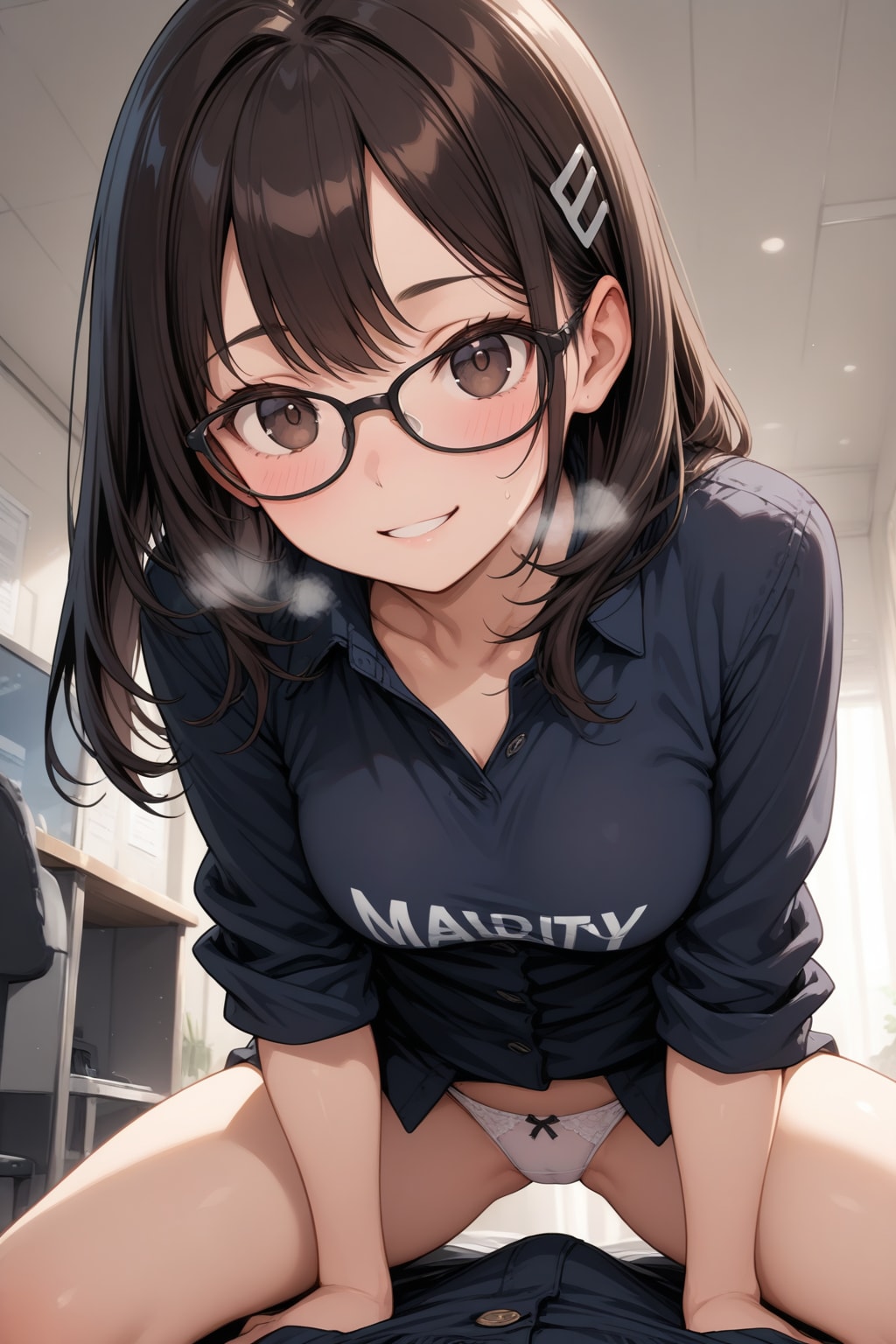 綴ちゃんの白パンツ