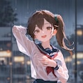 雨も滴るいい女。 7枚目