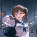 雨も滴るいい女。 4枚目