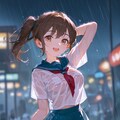 雨も滴るいい女。 3枚目