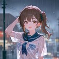 雨も滴るいい女。 9枚目