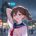 雨も滴るいい女。 11枚目