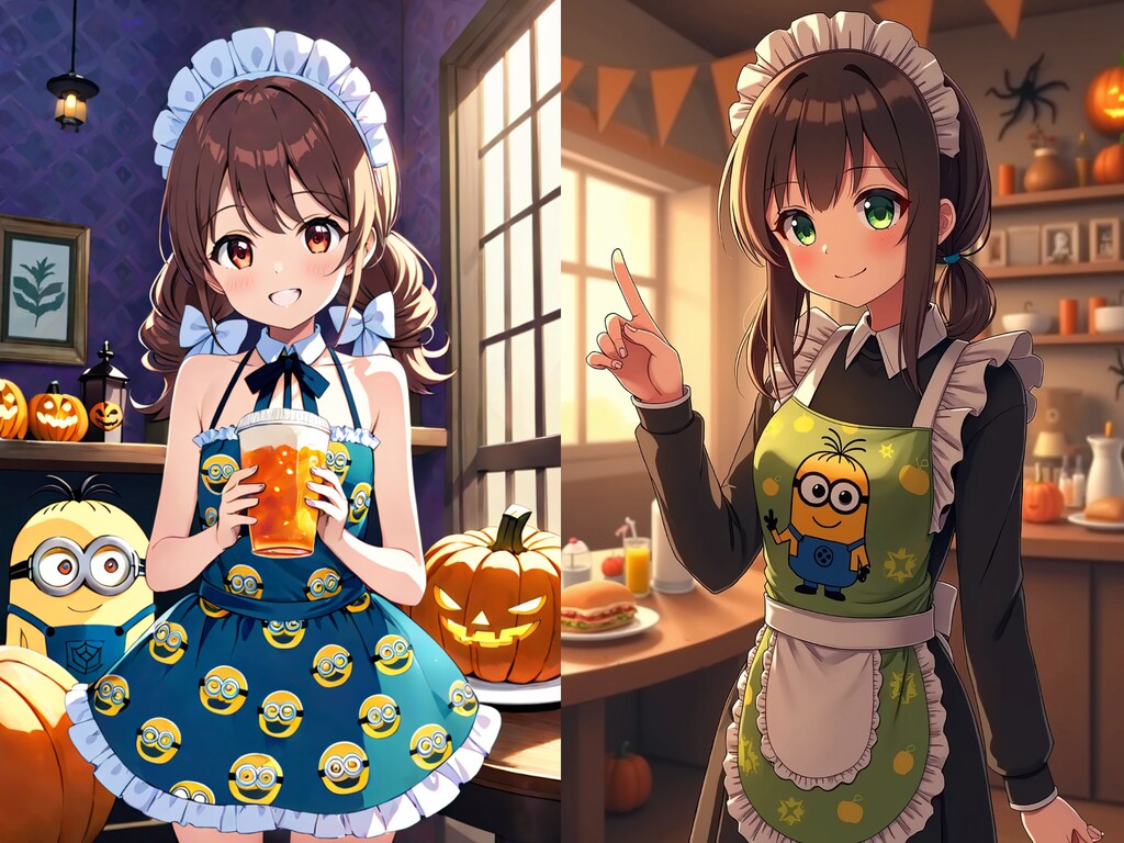 ハロウィン限定カフェ９枚