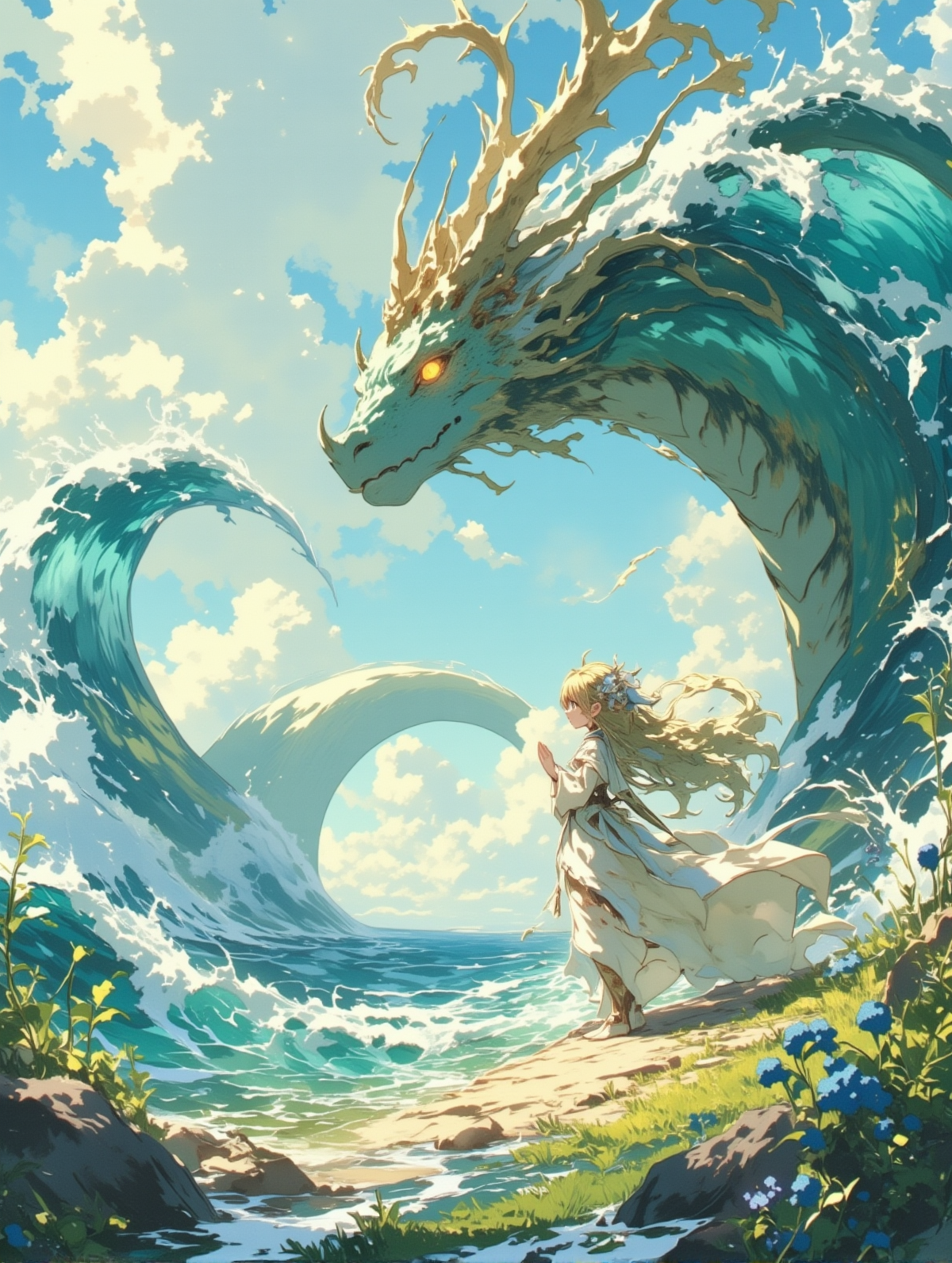 海の巫女_59 | の人気AIイラスト・グラビア