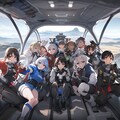 宇宙船内グループフォト 2枚目