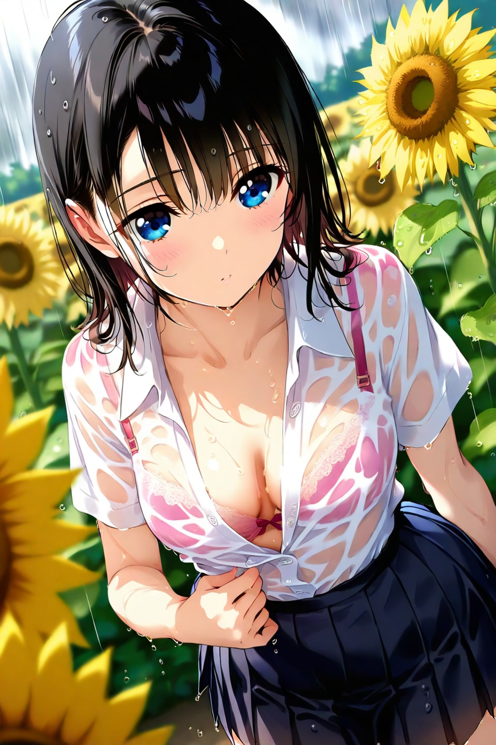 突然の雨