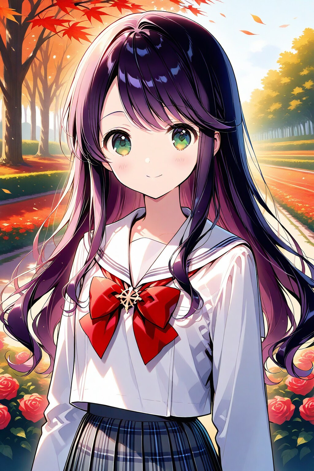 秋の制服