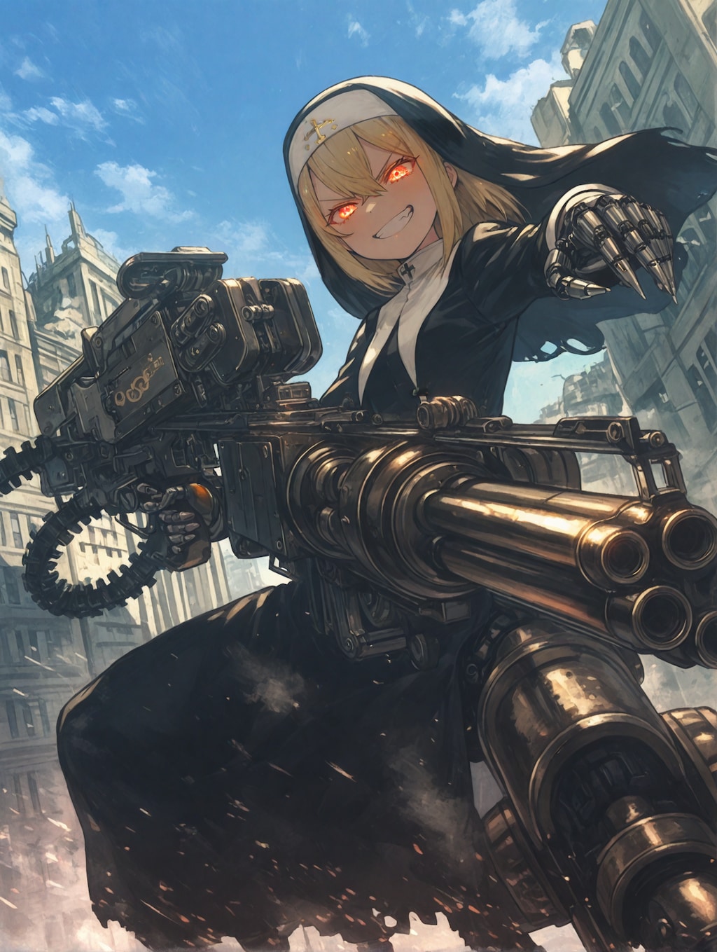 1人残らず蜂の巣にしてやるよ