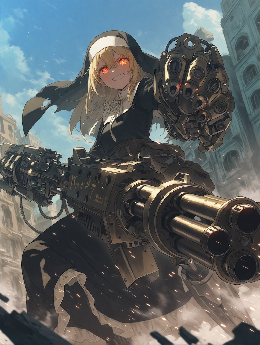 1人残らず蜂の巣にしてやるよ