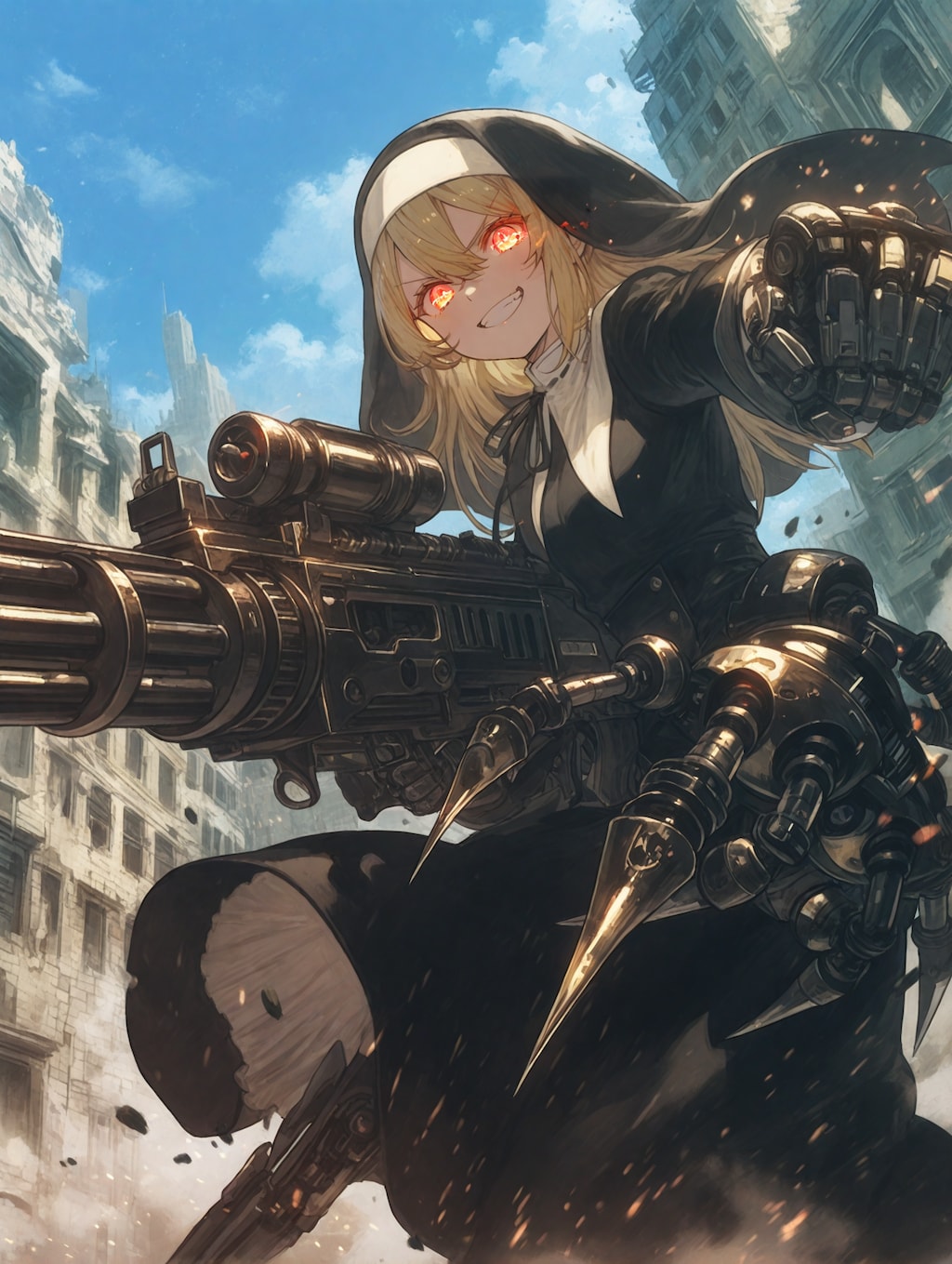 1人残らず蜂の巣にしてやるよ