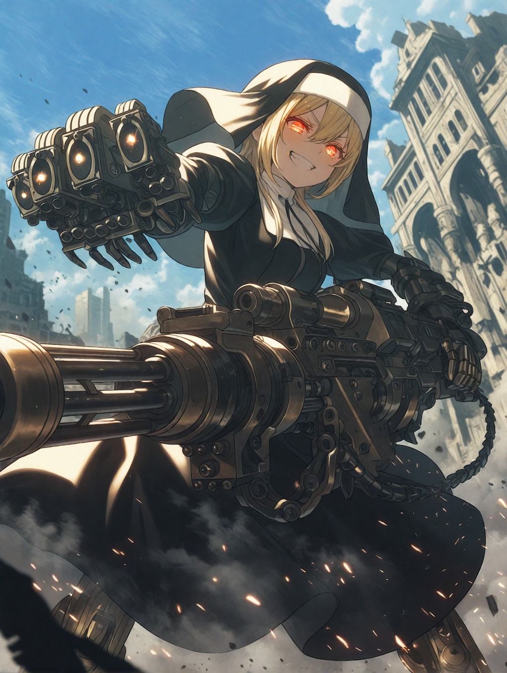 1人残らず蜂の巣にしてやるよ