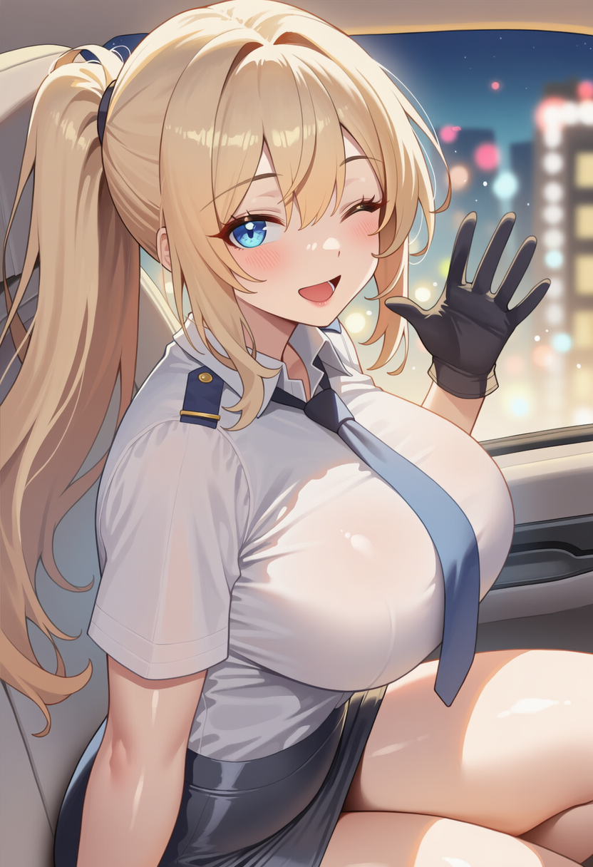 パトロール中