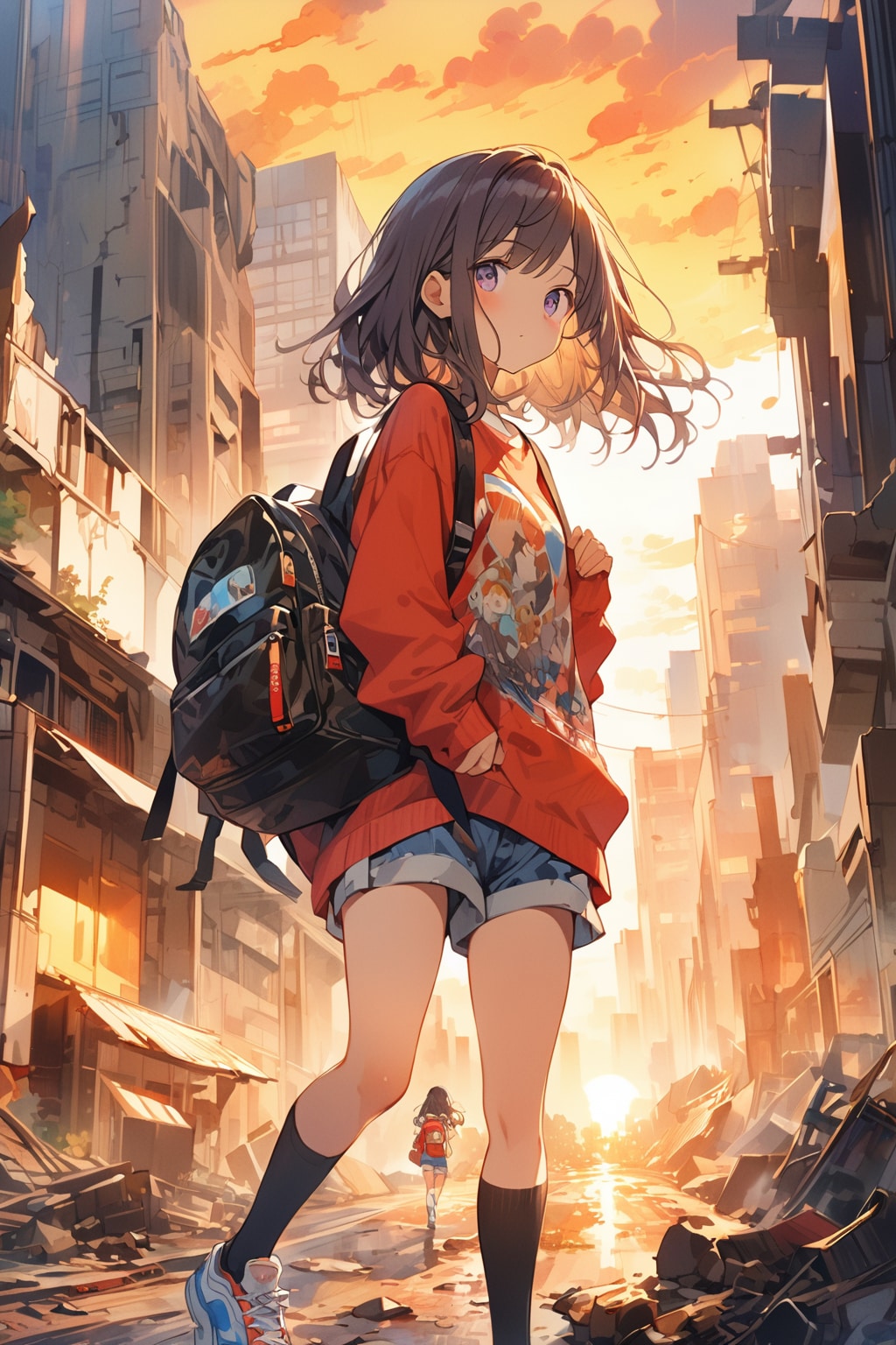 終末世界。
