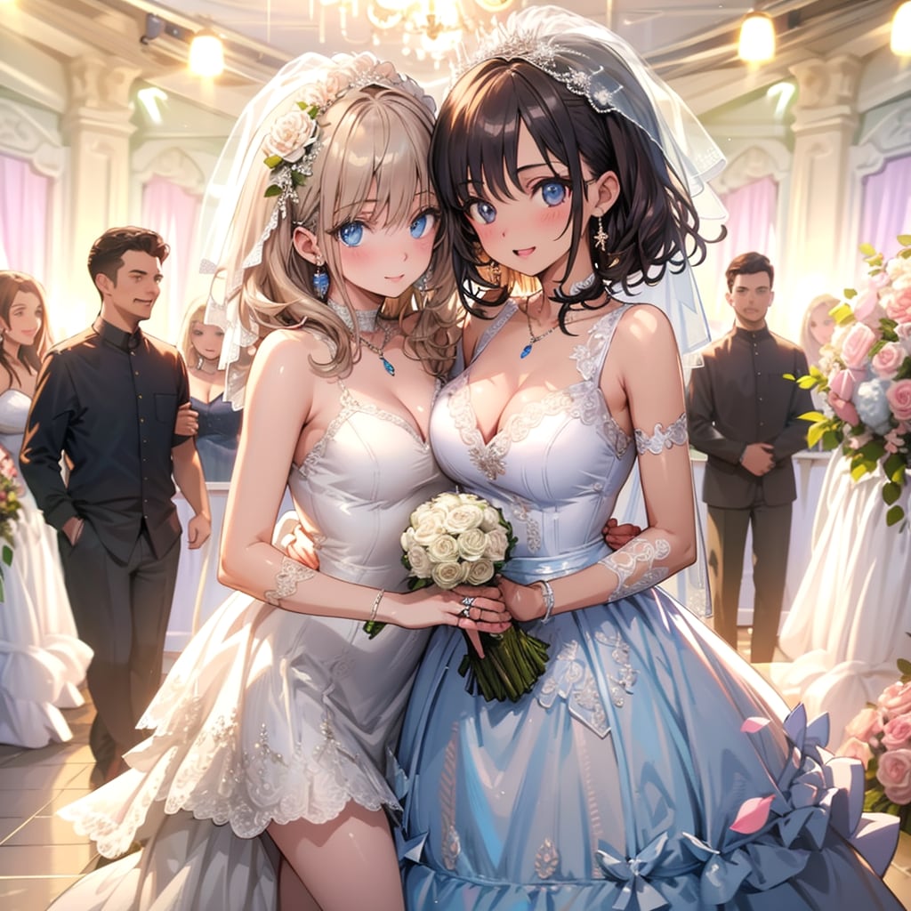 花嫁 × 花嫁　ちちぷいver.