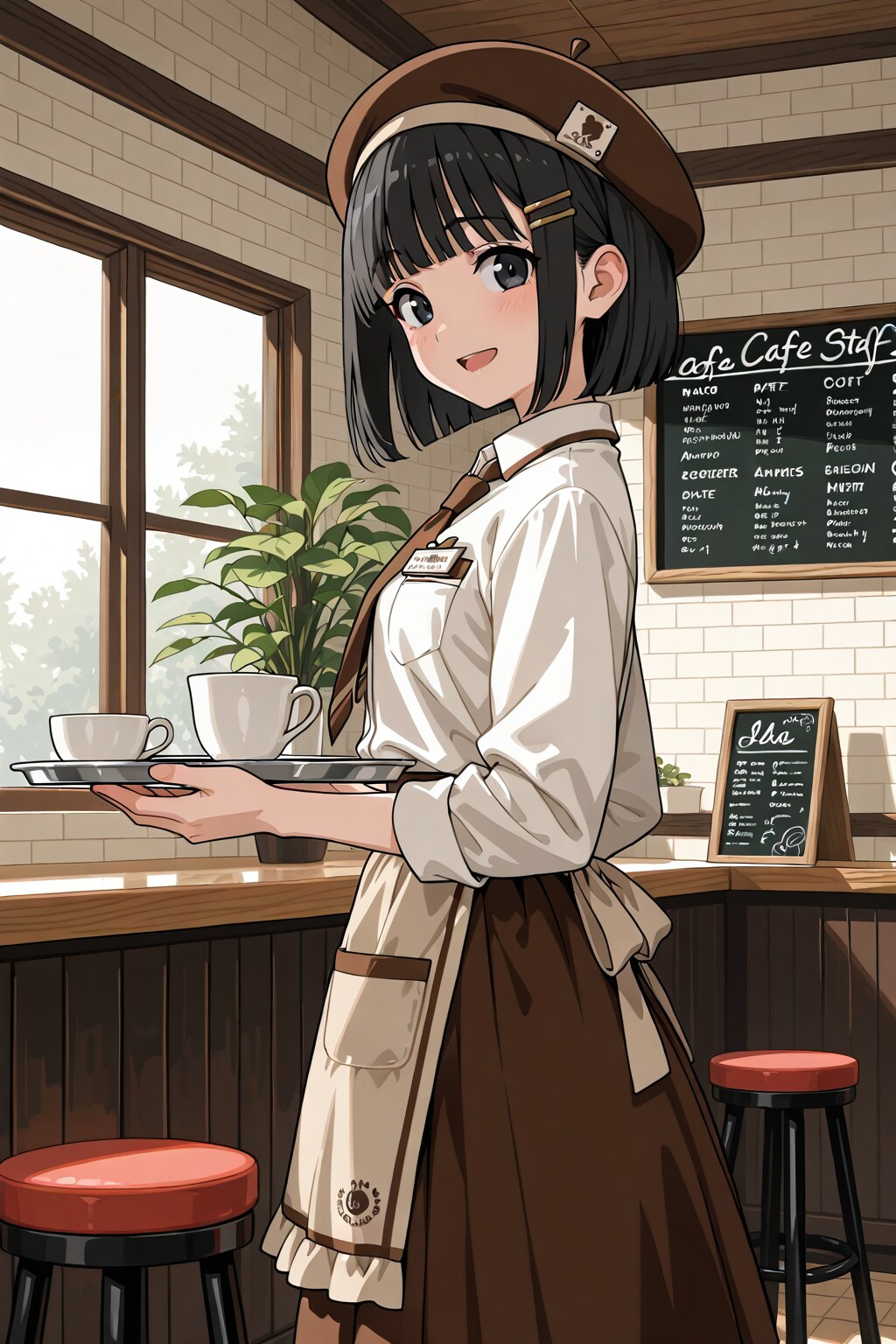妹ちゃん✨カフェへようこそ‼️🥰☕️✨４１２ | の人気AIイラスト・グラビア