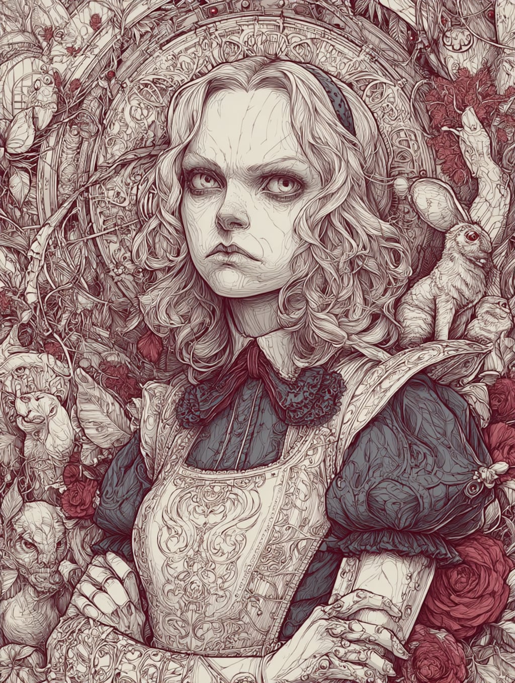 alice in steampunk wonderland