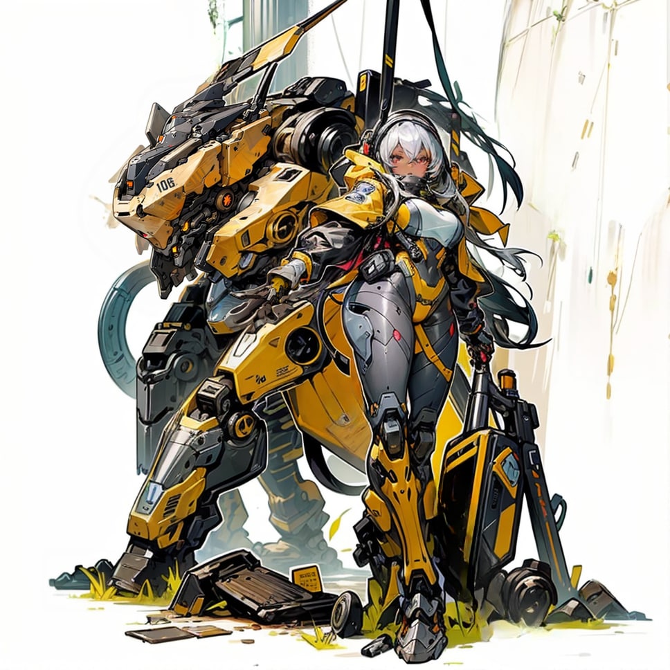 Girl and Robot1085
