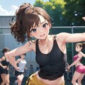 ダンス（髪型・服装変えてみた） 5枚目