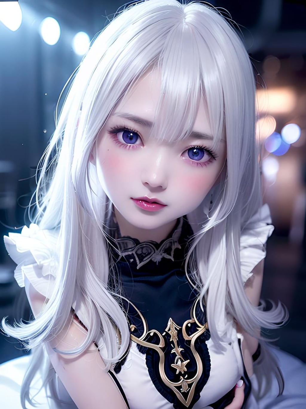 白髪の少女