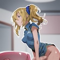 ふたなり 早坂愛 × 触手 2枚目
