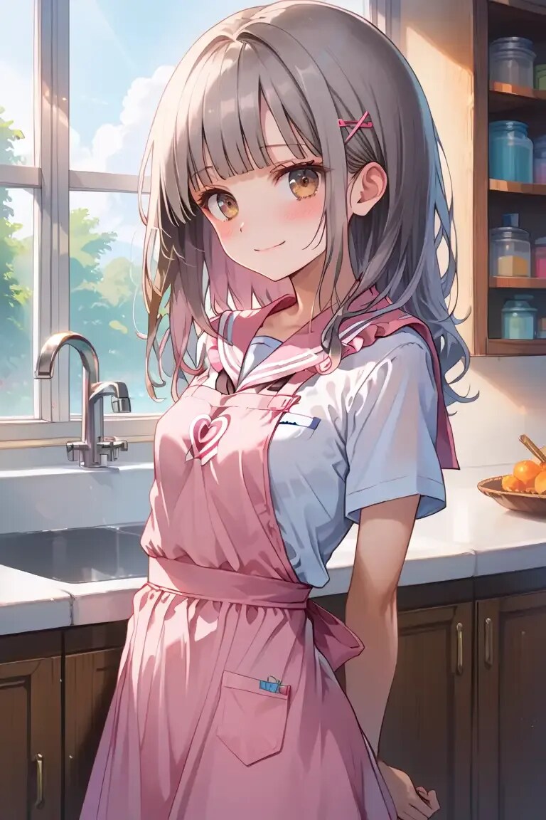 制服とエプロン