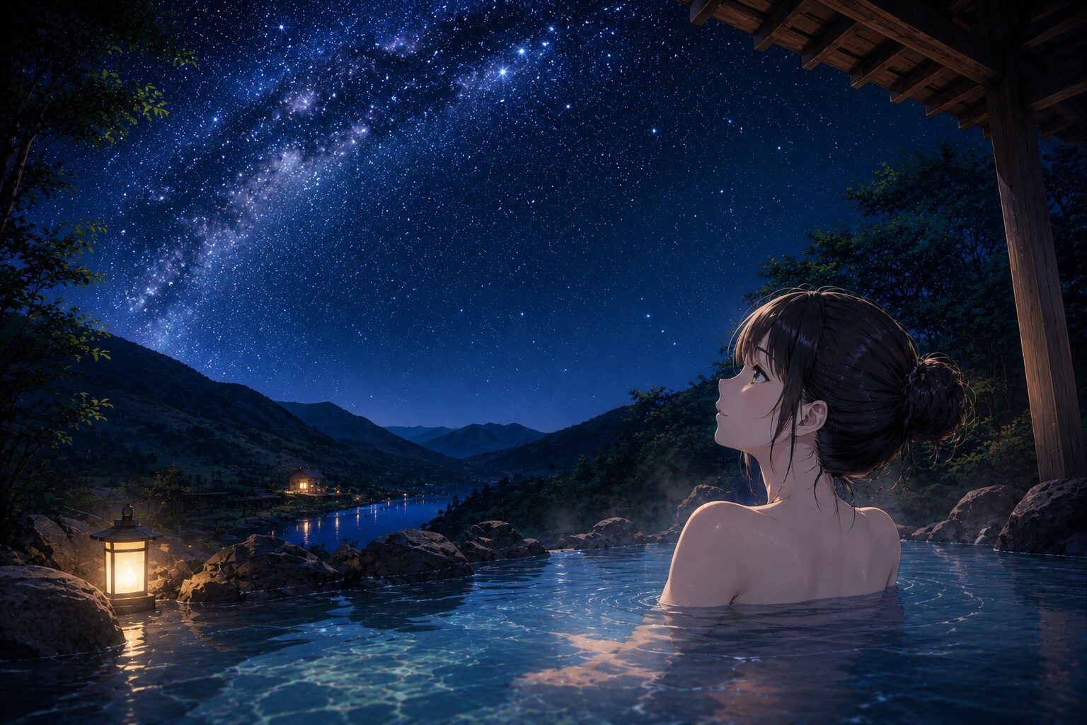 とある山奥の温泉宿にて