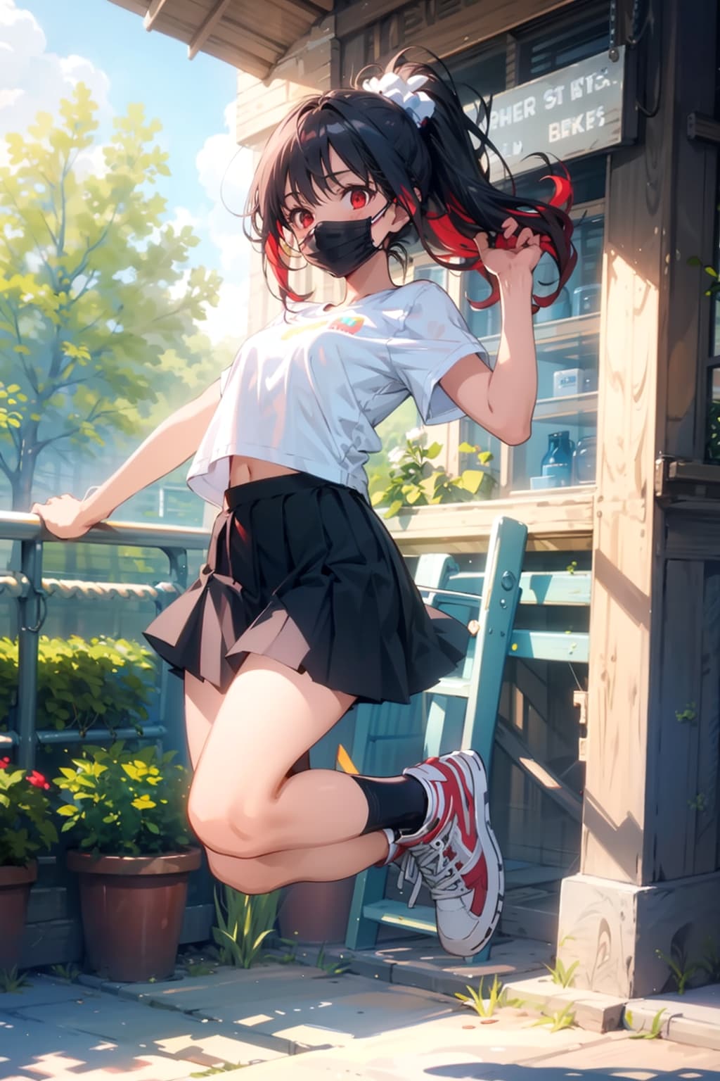 ちちぷいスクール テニス部所属のKTちゃんとリリちゃん