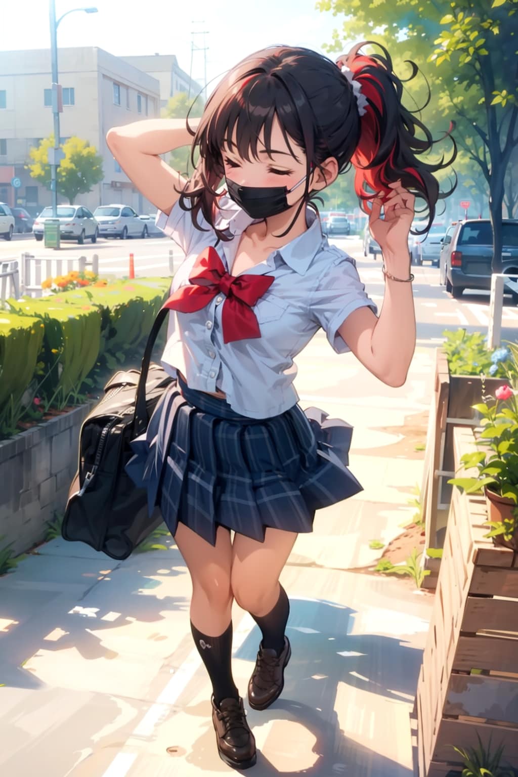 ちちぷいスクール テニス部所属のKTちゃんとリリちゃん