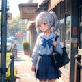 ちちぷいスクール テニス部所属のKTちゃんとリリちゃん 4枚目