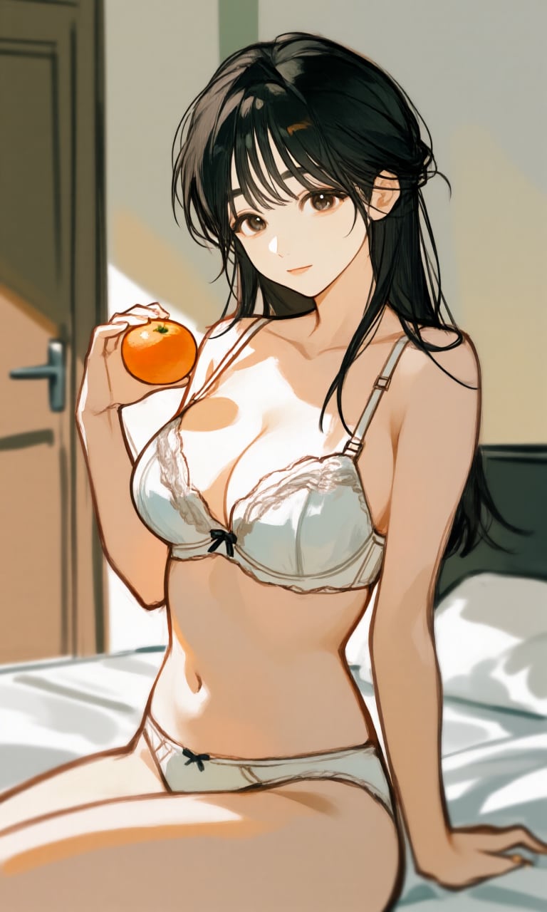 オレンジ食べる？