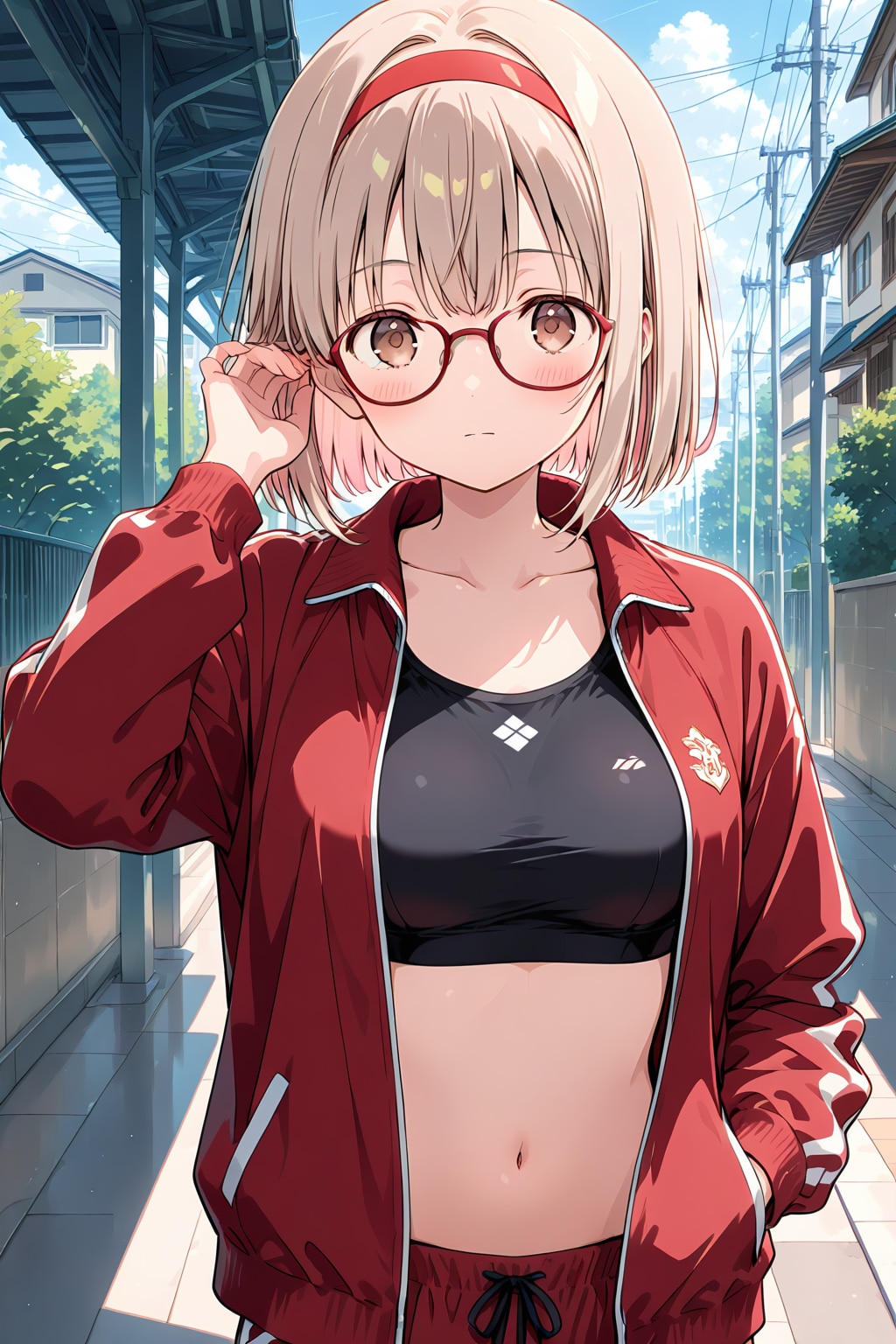 【今日の腹筋】HARPYジャージ智美