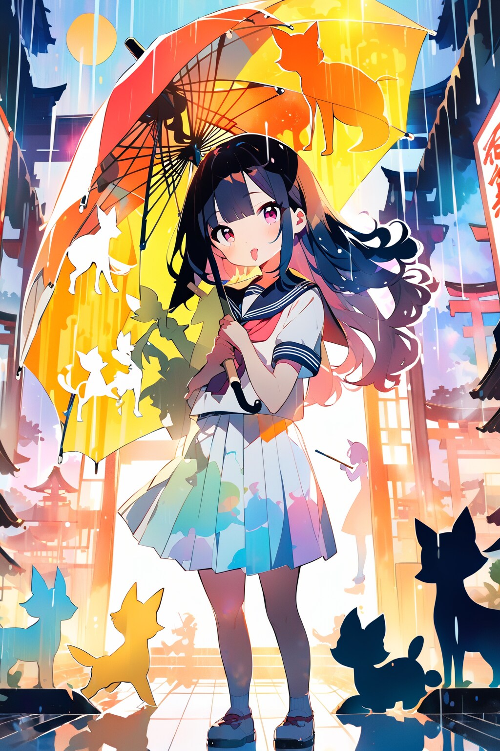 猫とししょちゃん