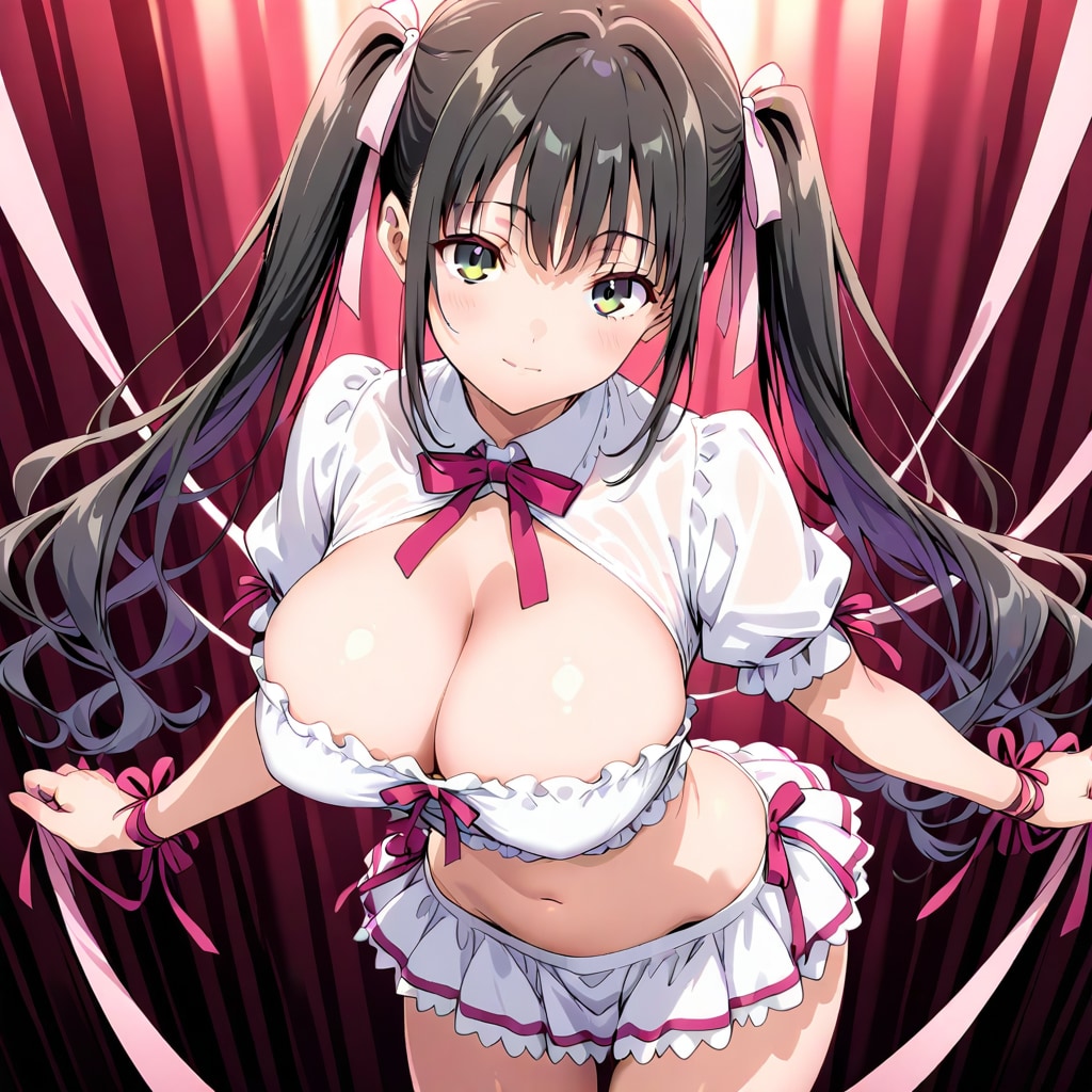 変なところ見たら・・・許さないわよ？（椛ちゃん）