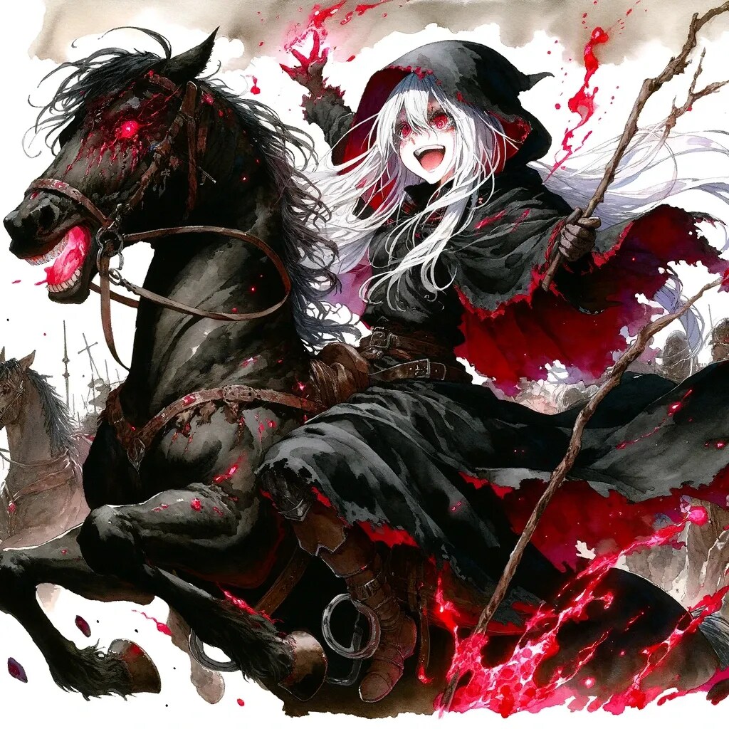 闇頭巾の魔法騎士