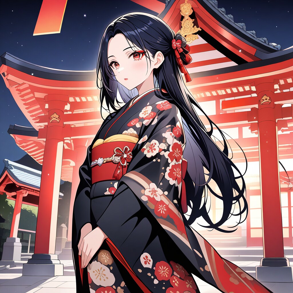 夜の初詣
