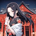 夜の初詣 2枚目