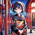 夜の初詣 10枚目