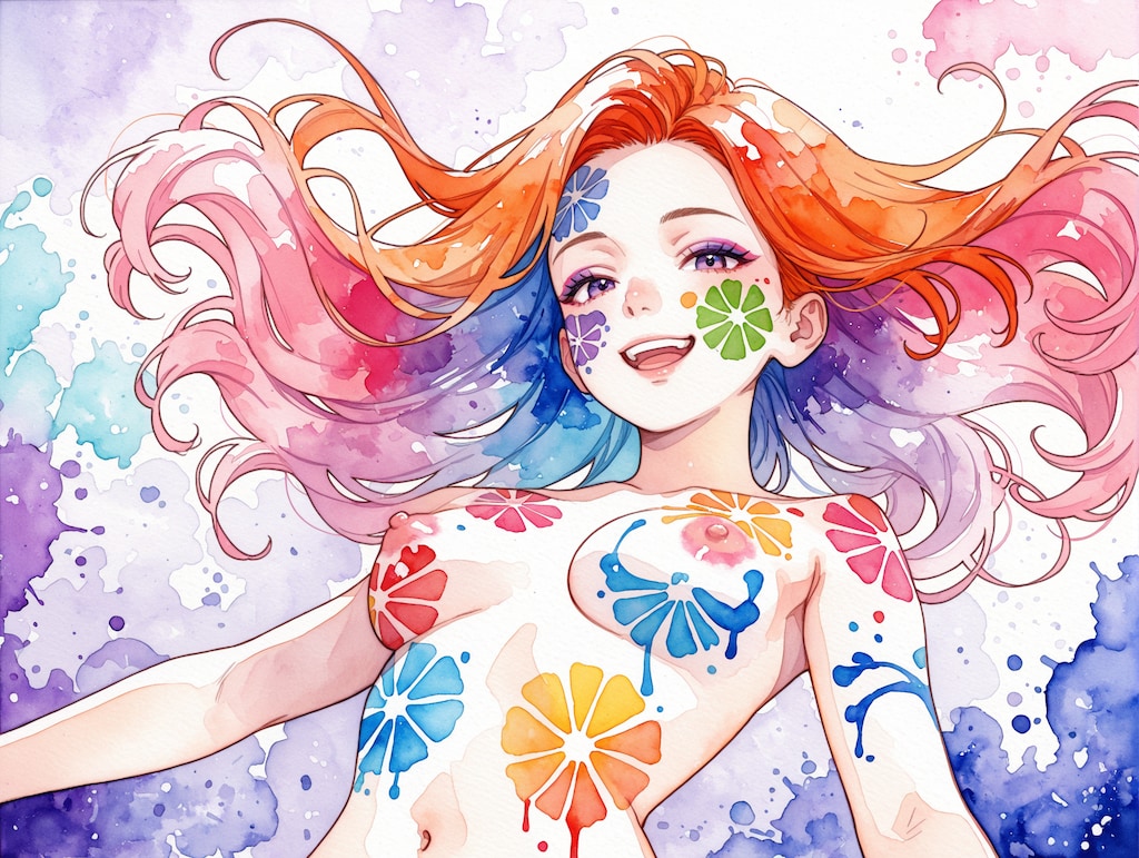 A pure and vividly colorful world 13