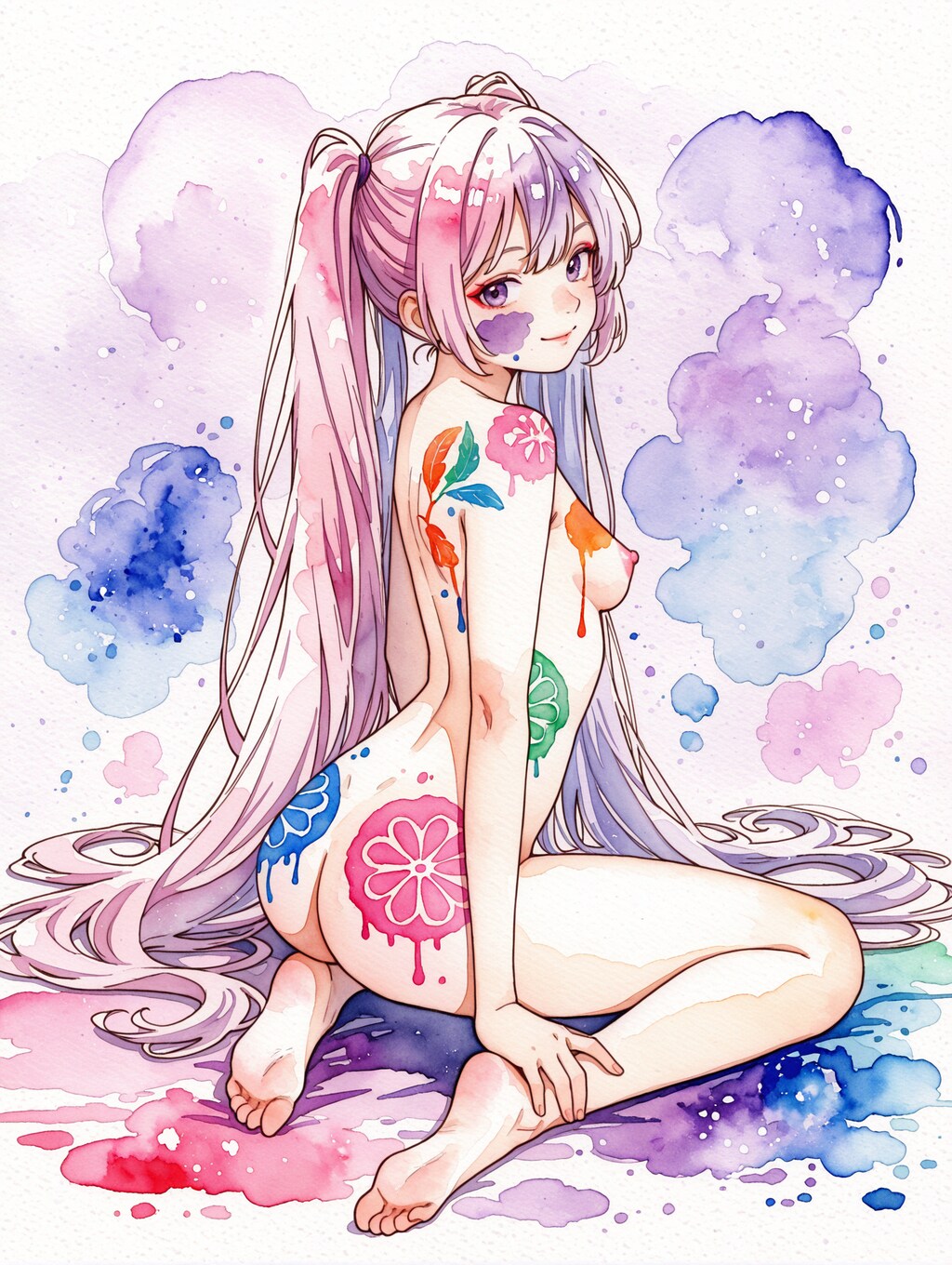 A pure and vividly colorful world 13