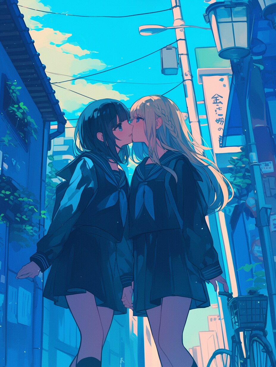 キスしたい二人のJK227