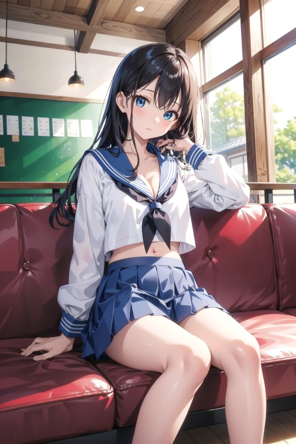 どこみてるのよ！　〜制服のある風景〜