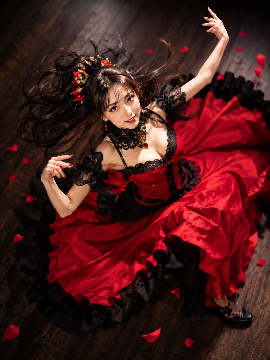 踊る人