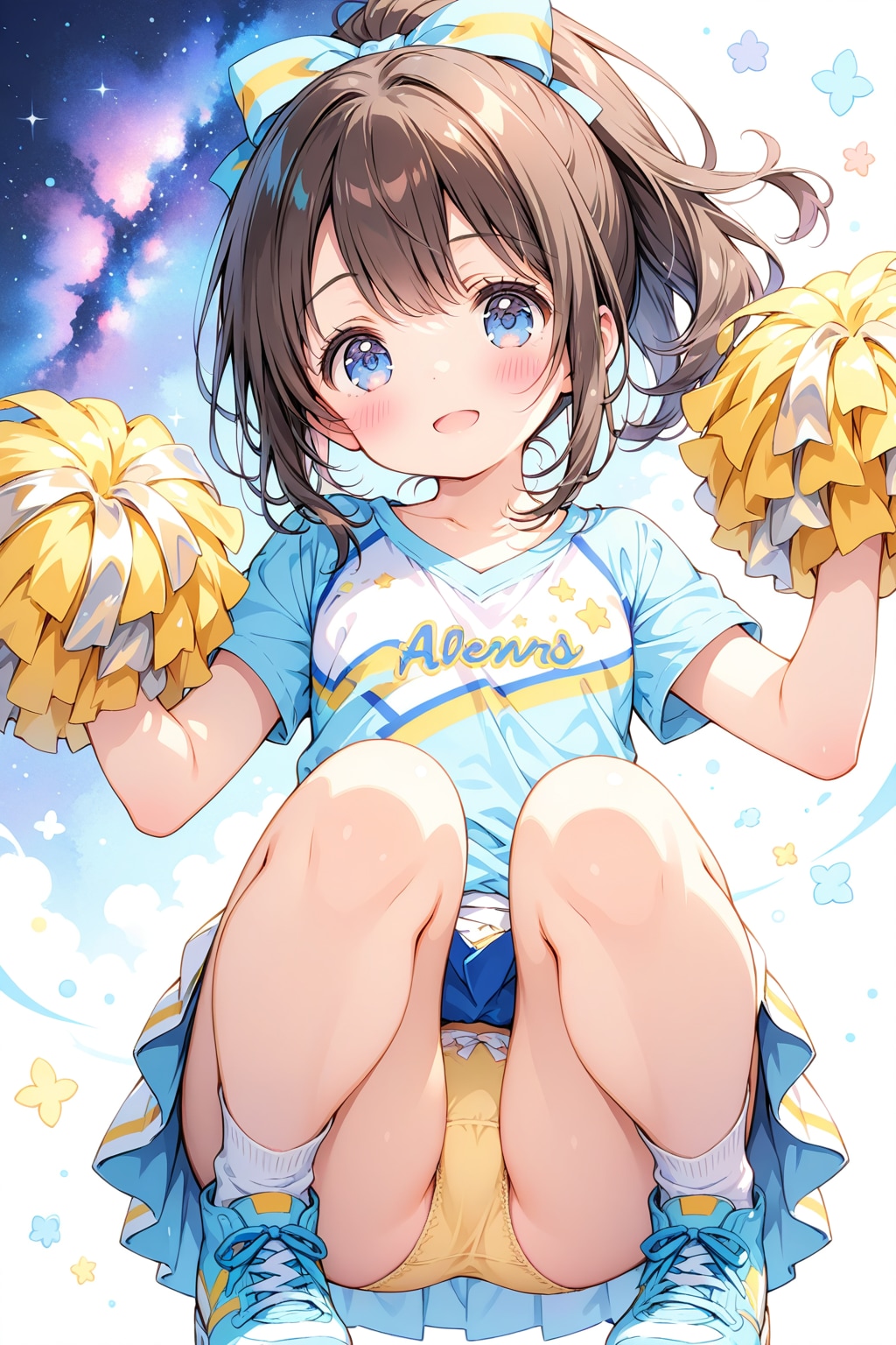 Squatting Girl