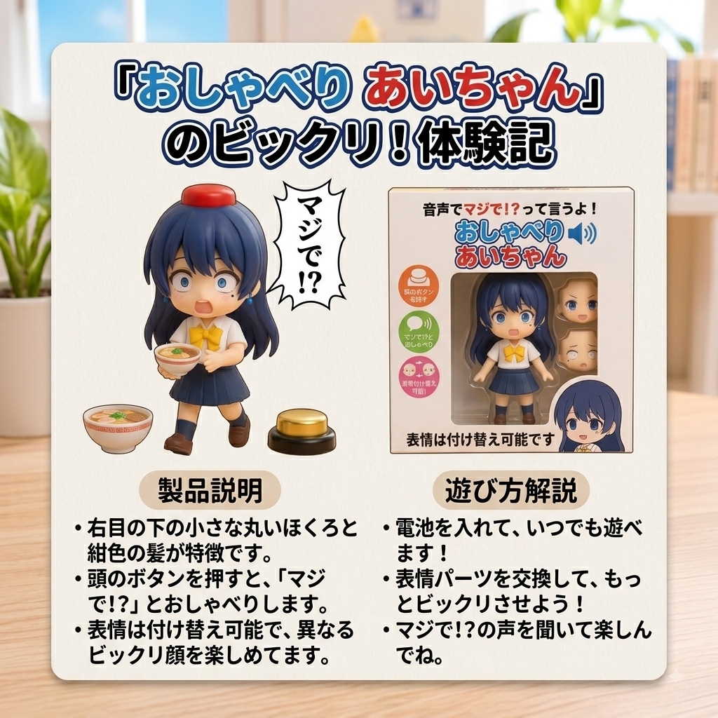 あいのおもちゃ！？マジで！？フィギュア新発売！