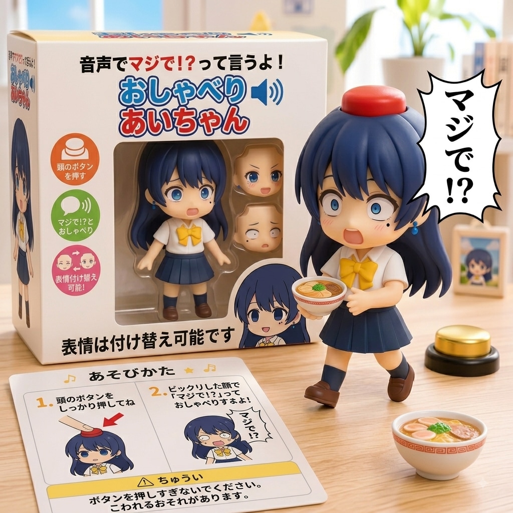 あいのおもちゃ！？マジで！？フィギュア新発売！